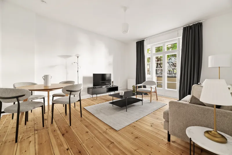 Gemütliche 3-Zimmer Wohnung in Pankow - voll möbliert — photo 1